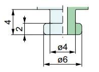 Thin Flat Vacuum Suction Cups Zp2